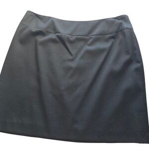 V S Moda International Wool Mini Skirt Womans ‎ 14 Career Office Black